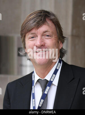 London, UK, 5. Januar 2014. Richard Madeley, radio britischer Fernsehmoderator und Kolumnist bei der BBC gesehen zwei Studios in Stockfoto