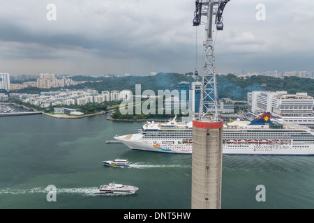 Sentosa Island, Singapur Stockfoto