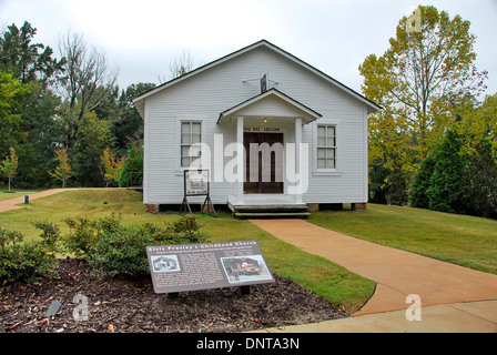 Elvis Presleys Kindheit Kirche in Tupelo, Mississippi, Heimat von Elvis Presley für seine ersten 13 Jahre Stockfoto