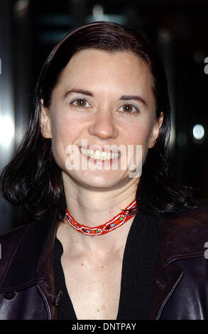 10. April 2002 - K24675AR: '' ein WORK IN PROGRESS: ein Abend mit DAVID O. RUSSELL''. AN DAS MUSEUM OF MODERN ART IN NEW YORK CITY 10.04.01. ANDREA RENAULT / 2002.KIMBERLY PIERCE (Kredit-Bild: © Globe Photos/ZUMAPRESS.com) Stockfoto