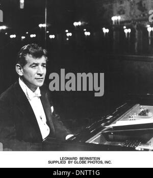 22. März 2001 - LEONARD BERNSTEIN. VON geliefert (Kredit-Bild: © Globe Photos/ZUMAPRESS.com) Stockfoto