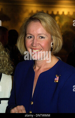 23. Mai 2002 - K25147JBB USO MITTAGESSENS. PIERRE HOTEL, NEW YORK 23.05.02. JOHN BARRETT / 2002.LIBBY PATAKI (Kredit-Bild: © Globe Photos/ZUMAPRESS.com) Stockfoto