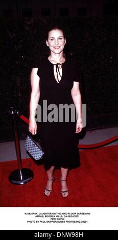 25. Mai 2001 - K21922PSK: Lachen auf der 23. Etage-SCREENING. AMPAS, BEVERLY HILLS, CA 05/24/2001.PERI GILPIN. PAUL SKIPPER / 2001 (Kredit-Bild: © Globe Photos/ZUMAPRESS.com) Stockfoto