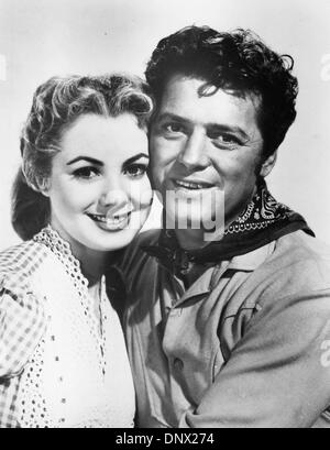6. Juli 1955 - Gordon MacRae Shirley Jones.Oklahoma!. 1955. (Kredit-Bild: © Globe Photos/ZUMAPRESS.com) Stockfoto
