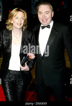 18. November 2002 - ANDREW LLOYD WEBBER. WELT-PREMIERE "DIE ANOTHER DAY'', ROYAL ALBERT HALL, LONDON, ENGLAND, 181102. ALEC MICHAEL. Â © 2002.K27538AM (Kredit-Bild: © Globe Photos/ZUMAPRESS.com) Stockfoto