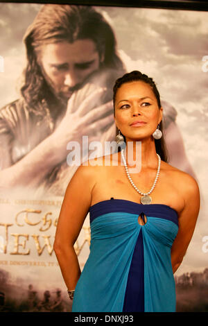 15. Dezember 2005; Beverly Hills, CA, USA; RULAN TANGEN kommt "The New World" LA Premiere in Beverly Hills obligatorisch Credit: Foto von Branimir Kvartuc/ZUMA Press. (©) Copyright 2005 von Branimir Kvartuc Stockfoto