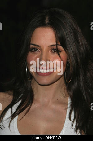 22. Januar 2006; Pasadena, Kalifornien, USA; SARAH SHAHI bei der NBC Winter Presse Tour TCA All Star Party statt im Hotel Ritz Carlton Huntington in Pasadena, CA. obligatorische Credit: Foto von Glenn Weiner/ZUMA Press. (©) Copyright 2006 von Glenn Weiner Stockfoto