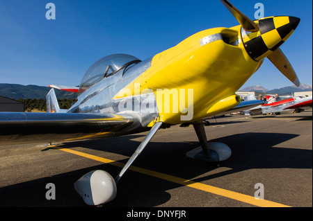 Van es Aircraft RV4; Antike und moderne Flugzeuge bei den alljährlich stattfindenden Salida ArtWalk Fly-In Stockfoto