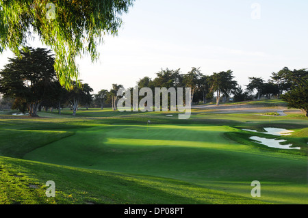 Bajonett und Black Horse Golfplätze auf der alten Fort Ord Militärbasis auf der Monterey-Halbinsel in Zentral-Kalifornien Stockfoto