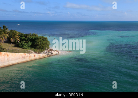 Strand im Bahia Honda State Park, Florida, USA Stockfoto