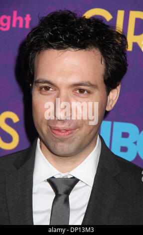 New York, New York, USA. 6. Januar 2014. Schauspieler ALEX KARPOVSKY besucht die New Yorker Premiere der 3. Staffel der HBO Serie der "Girls" im Jazz at Lincoln Center statt. Bildnachweis: Nancy Kaszerman/ZUMAPRESS.com/Alamy Live-Nachrichten Stockfoto