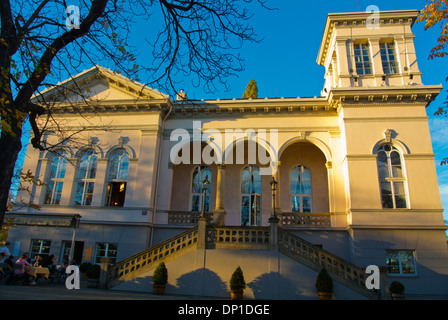 Letensky Zamecek Schloss in Letenske Sady Park Holesovice Bezirk Prag Tschechische Republik Europa Stockfoto