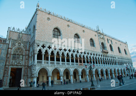 Palazzo Ducale in Piazzetta Platz San Marco Viertel Venedig Veneto Italien Europa Stockfoto