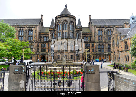 University of Glasgow, Glasgow, Schottland, Vereinigtes Königreich Stockfoto