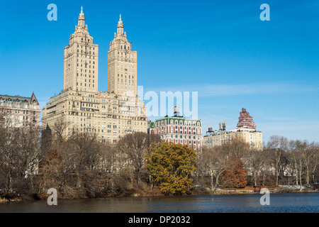 Das San Remo-Luxus-Apartmenthaus am Central Park, New York City, New York, USA Stockfoto