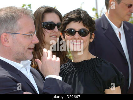 17. Mai 2006; Cannes, Frankreich; AUDREY TAUTOU in der Foto-Shooting für "The Da Vinci Code" auf der 59. Annual Cannes Film Festival. Obligatorische Credit: Foto von Frederic Injimbert/ZUMA Press. (©) Copyright 2006 von Frederic Injimbert Stockfoto