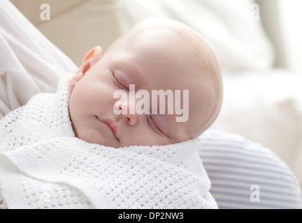 Drei Monate alten Babyjungen Stockfoto