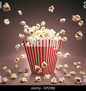 Popcorn, artwork Stockfoto