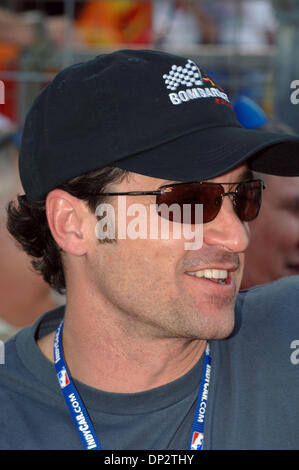 10. Juni 2006; Fort Worth, Tx, USA; Schauspieler PATRICK DEMPSEY war Grand Marshall auf dem Texas Motor Speedway.  Er ist auch ein Miteigentümer des Rock & Republik IRL-Rennteam.   Obligatorische Credit: Foto von David Walsh/ZUMA Press. (©) Copyright 2006 von David Walsh Stockfoto