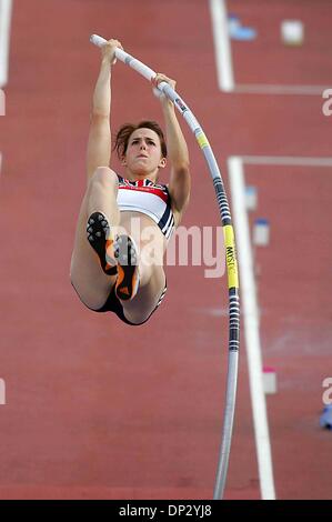 9. August 2006 - Ullevi-Stadion, Göteborg, Schweden - Leichtathletik-Meisterschaften am dritten Tag. KATE DENNSION. STABHOCHSPRUNG. K49263. (Kredit-Bild: © Globe Photos/ZUMAPRESS.com) Stockfoto