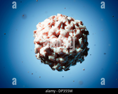 Satelliten-Panicum-Mosaik-Virus, artwork Stockfoto