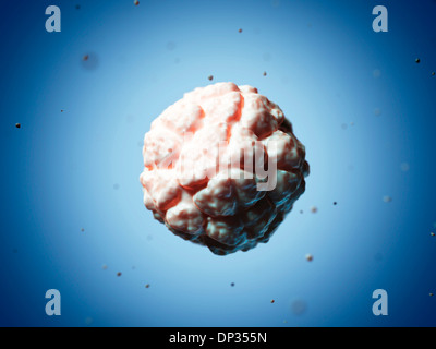 Sat-Tabak Nekrose Virus, artwork Stockfoto