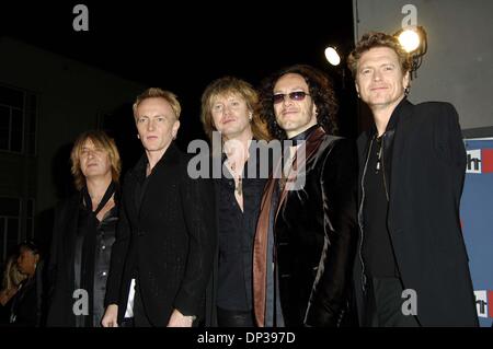 3. Dezember 2005 - Hollywood, Kalifornien, US - K46160. VH1 BIG IN 05 AUSZEICHNUNGEN BEI SONY PICTURES. STUDIOS IN CULVER Hollywood, CA. 03.12.2005.  -2005 (Kredit-Bild: © Michael Germana/Globe Photos/ZUMAPRESS.com) Stockfoto