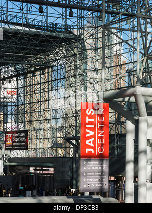 Innere des Javits Convention Center, New York, USA Stockfoto
