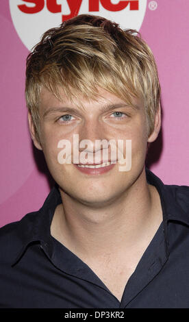 11. Juli 2006; Pasadena, Kalifornien, USA; Musikers NICK CARTER bei der Stil-Netzwerk-Party im Rahmen der TCA Summer Press Tour 2006. Obligatorische Credit: Foto von Vaughn Youtz. (©) Copyright 2006 von Vaughn Youtz. Stockfoto