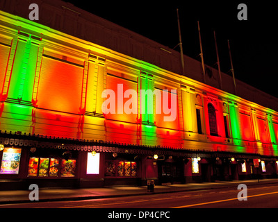 Madame Tussauds bei Nacht, Marylebone Road, London, England, Vereinigtes Königreich Stockfoto