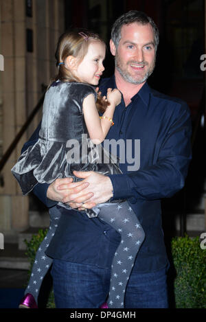 LONDON, ENGLAND - 07 Januar: Sean McGuinness besucht die "Cirque Du Soleil: Quidam" Opening Night in der Royal Albert Hall am 7. Januar 2014 in London, England. (Foto: siehe Li) Stockfoto