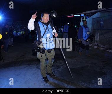 Pasadena, CA, USA. 6. Januar 2014. der FSU während der BCS National Championship College-Football-Spiel zwischen der Auburn Tigers und der Florida State Seminolen im Rose Bowl Stadium in Pasadena, FSU schlagen Auburn 34-31 California Kredit: Cal Sport Media/Alamy Live News Stockfoto