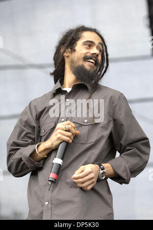 Sep 17, 2006; Austin, TX, USA; DAMIEN MARLEY die live bei der Austin City Limits Music Festival 2006. Obligatorische Credit: Foto von Jerome Brunet/ZUMA Press. (©) Copyright 2006 von Jerome Brunet Stockfoto