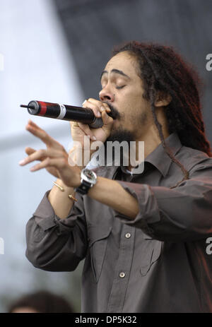 Sep 17, 2006; Austin, TX, USA; DAMIEN MARLEY die live bei der Austin City Limits Music Festival 2006. Obligatorische Credit: Foto von Jerome Brunet/ZUMA Press. (©) Copyright 2006 von Jerome Brunet Stockfoto