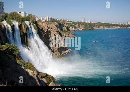 Düden Wasserfall Antalya Türkei Stockfoto