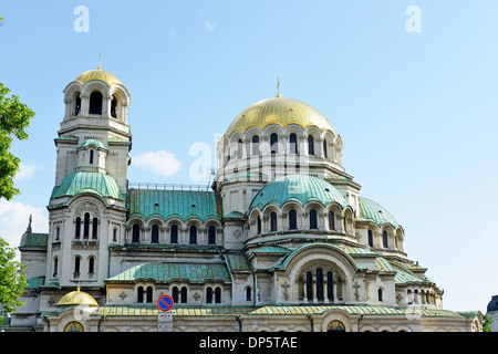 Alexander-Newski-Kathedrale in Sofia, Bulgarien Stockfoto