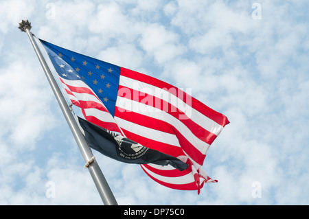 Amerikanische Flagge Stars And Stripes in Washington DC, USA Stockfoto