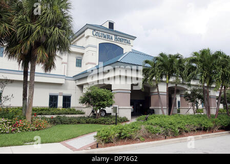 2. November 2006; West Palm Beach, FL, USA; Columbia Hospital. Obligatorische Credit: Foto von Richard Graulich/Palm Beach Post/ZUMA Press. (©) Copyright 2006 von Palm Beach Post Stockfoto