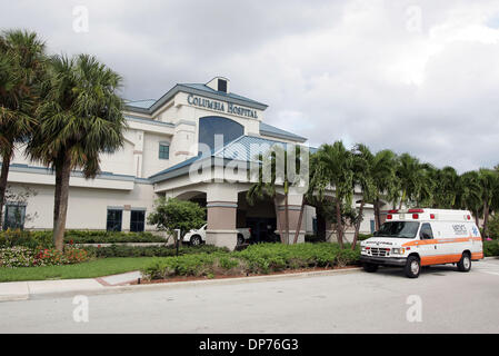 2. November 2006; West Palm Beach, FL, USA; Columbia Hospital. Obligatorische Credit: Foto von Richard Graulich/Palm Beach Post/ZUMA Press. (©) Copyright 2006 von Palm Beach Post Stockfoto