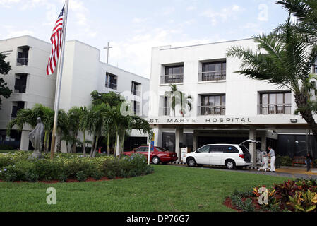 2. November 2006; West Palm Beach, FL, USA; St. Mary's Medical Center. Obligatorische Credit: Foto von Richard Graulich/Palm Beach Post/ZUMA Press. (©) Copyright 2006 von Palm Beach Post Stockfoto