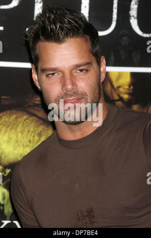 9. November 2006; New York, NY, USA; Sänger RICKY MARTIN fördert seine neue CD "MTV Unplugged" auf FYE Music Store. Obligatorische Credit: Foto von Nancy Kaszerman/ZUMA Press. (©) Copyright 2006 von Nancy Kaszerman Stockfoto