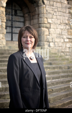 Leanne Holz Uhr, Plaid Cymru / die Partei von Wales Leader Stockfoto