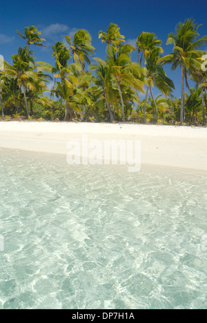 Tapuaetai Motu in Aitutaki Lagune, Cook-Inseln Stockfoto