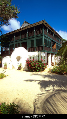 Großes Haus am BWI, Grand Cayman, Kaimaninseln, Pedro St. James nationale historische Stätte Stockfoto