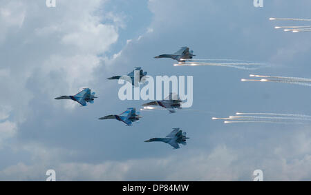 "Russian Expo Arms" russische Waffen jährliche Ausstellung in Nishnij Tagil.Combat Flugzeuge. (Kredit-Bild: © PhotoXpress/ZUMA Press) Einschränkungen: Nord- und Südamerika Rechte nur! Stockfoto