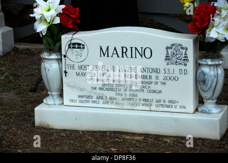 Friedhof Nachttour mit Reenactors in Biloxi, Mississippi Stockfoto