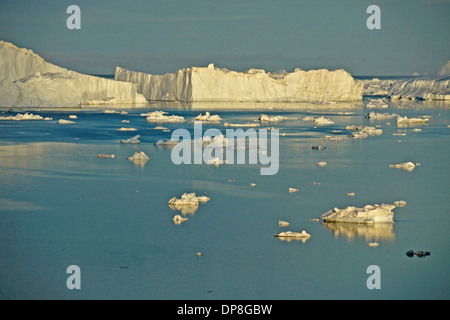 Eisberge in Disko-Bucht, Ilulissat, Westgrönland Stockfoto