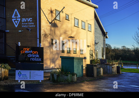 Besucher-Center Pfeil Tal See Land Park Redditch Worcestershire Midlands England uk Stockfoto