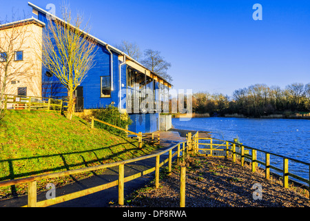 Besucher-Center Pfeil Tal See Land Park Redditch Worcestershire Midlands England uk Stockfoto