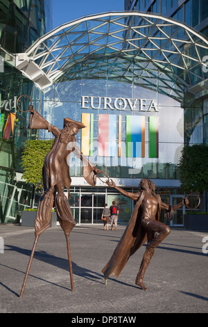 Eurovea Galleria Einkaufszentrum, Bratislava, Slowakei Stockfoto